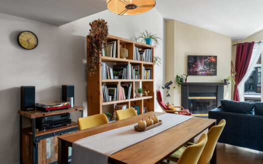 Condo lumineux avec garage et mezzanine dans Ville Marie